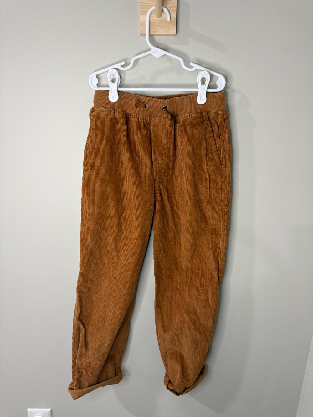 Hanna Andersson Boy’s Size 10Corduroy Pants in Rust Brown